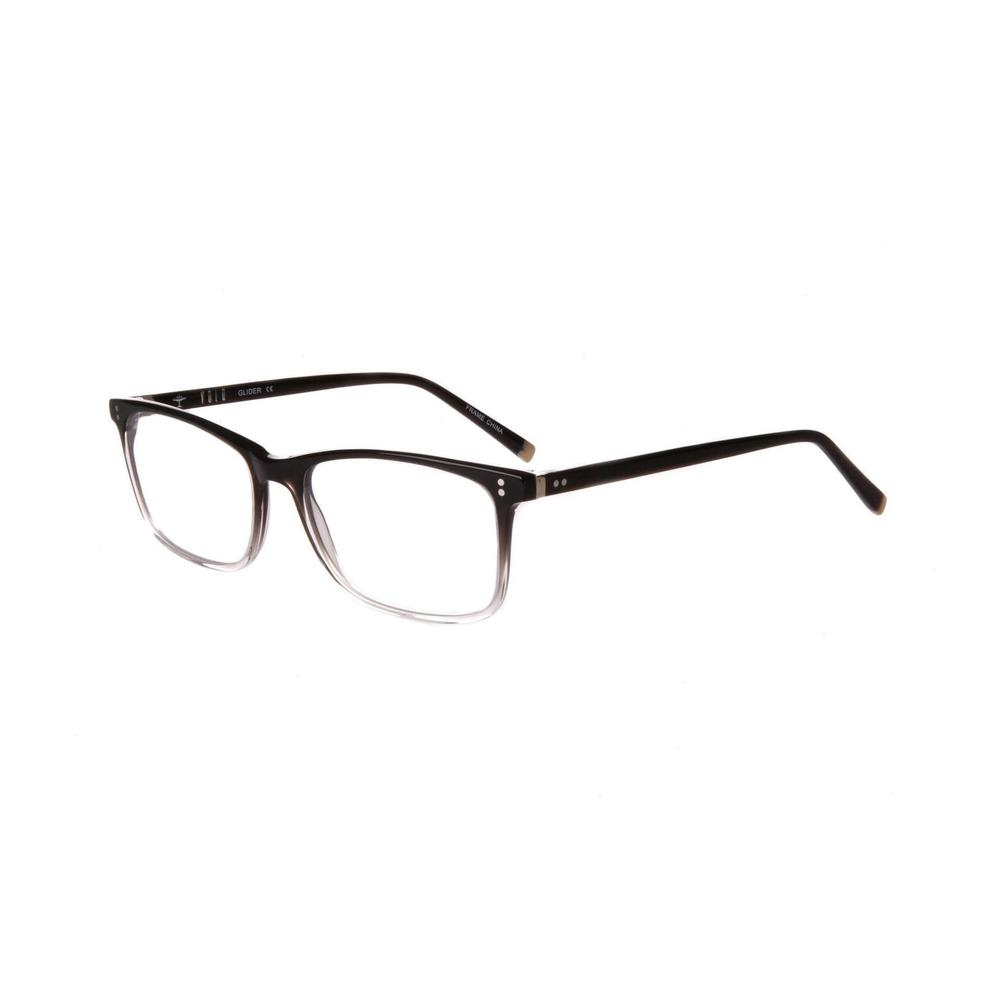 NEW Thin & Light VOLO Black Gradient GLIDER Eyeglasses 58/18/150 with Case